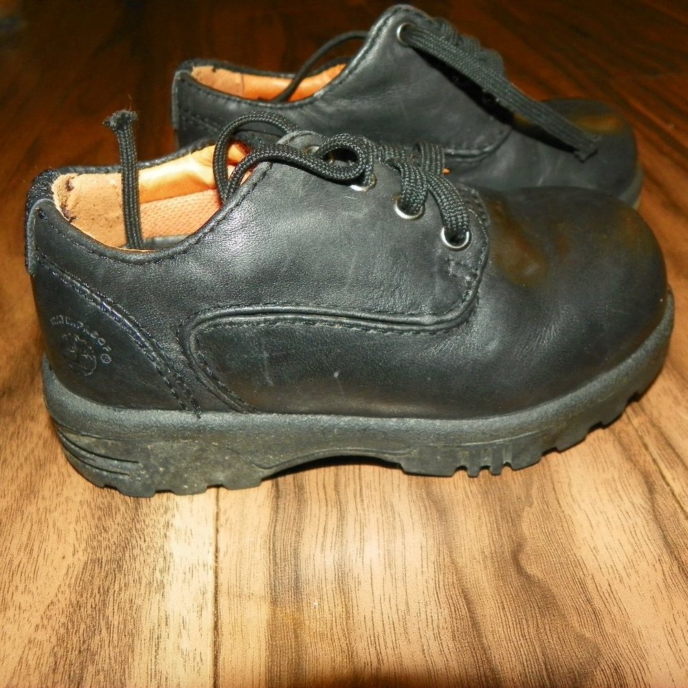 Timberland black toddler boys shoe boots